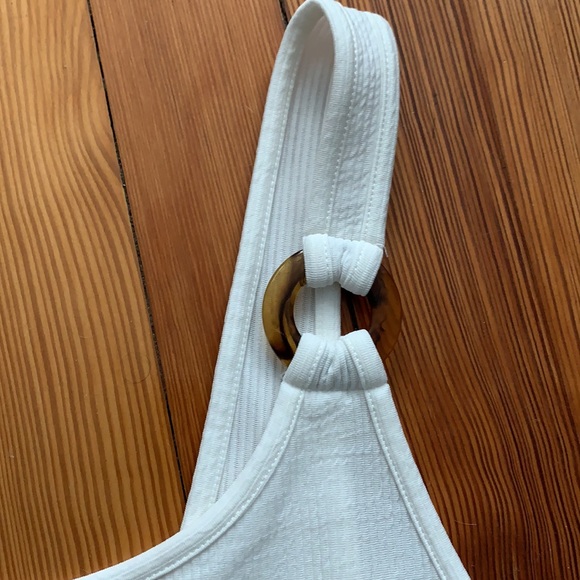 NWOT White tank bodysuit - Picture 2 of 5